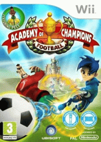 Academy of Champions: Football PAL Wii PAL box art